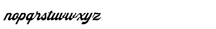 Slugger Union Regular Font LOWERCASE