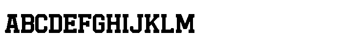 Slugger Union Serif Font UPPERCASE