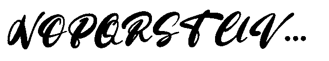 Slumber Font UPPERCASE