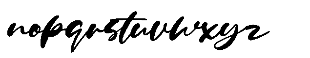 Slumber Font LOWERCASE