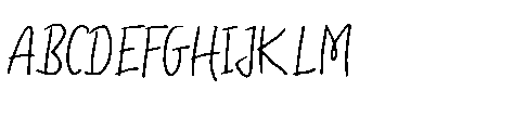 Slushy Nostalgic Regular Font UPPERCASE