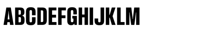 Slussen Compressed Black Font UPPERCASE