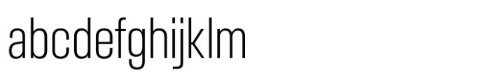 Slussen Compressed Extralight FONT
