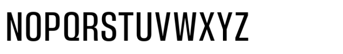 Slussen Compressed Medium Font UPPERCASE