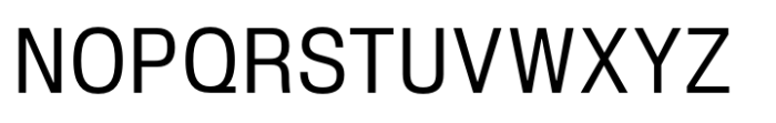 Slussen Condensed Regular Font UPPERCASE