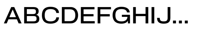Slussen Extended Medium Font