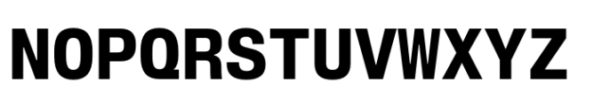 Slussen Mono Bold Font UPPERCASE