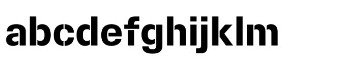 Slussen Stencil Bold FONT
