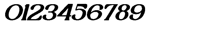 Slyzhee Oblique Font OTHER CHARS