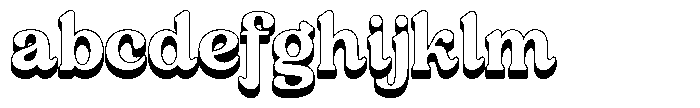 Slyzhee Regular 3 D Regular FONT