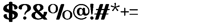 Slyzhee Regular Font OTHER CHARS