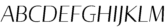 SlabDisplaySans Italic Font UPPERCASE
