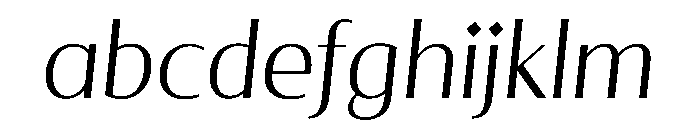SlabDisplaySans Italic FONT