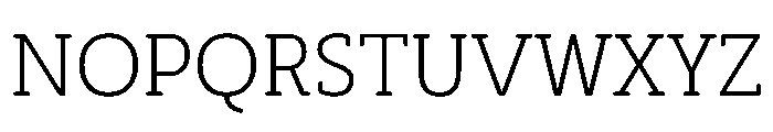SlabFour Book Font UPPERCASE