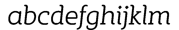 SlabFour Italic FONT