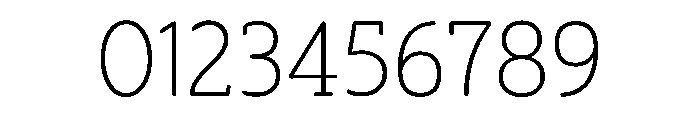 SlabFour Light Font OTHER CHARS