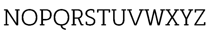 SlabFour Font UPPERCASE