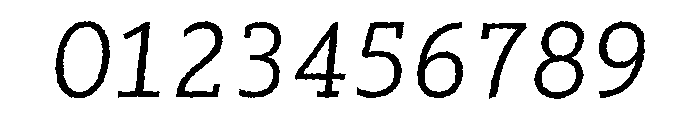 SlabMonoRough Italic Font OTHER CHARS