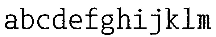 SlabMonoRough FONT