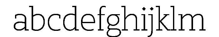 SlabOne Light FONT