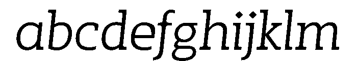SlabThree Italic FONT