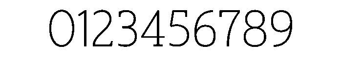 SlabThree Light Font OTHER CHARS