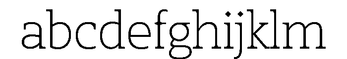SlabThree Light FONT