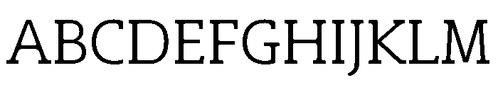 SlabThree Font UPPERCASE