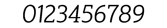 SlabTwo Italic Font OTHER CHARS