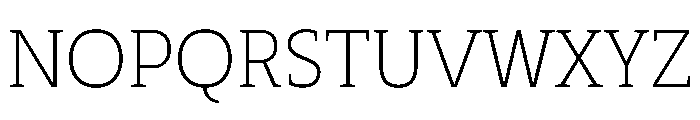 SlabTwo Light Font UPPERCASE