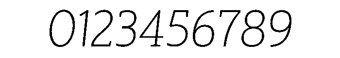 SlabTwo LightItalic Font OTHER CHARS
