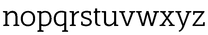 SlabTwo Font LOWERCASE