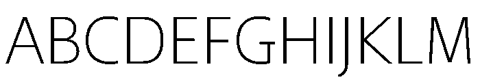 SlabZero Light Font UPPERCASE