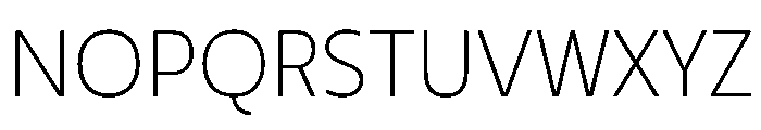 SlabZero Light Font UPPERCASE