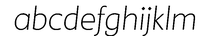 SlabZero LightItalic FONT