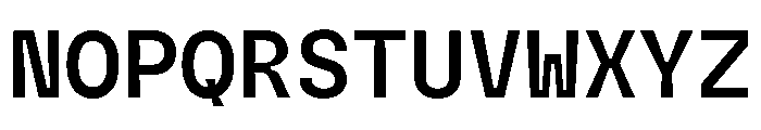 Sligoil MicroBold Font UPPERCASE