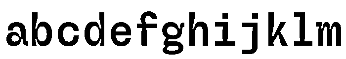 Sligoil MicroBold FONT
