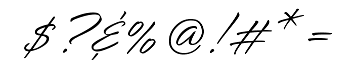 SlashHmk Font OTHER CHARS