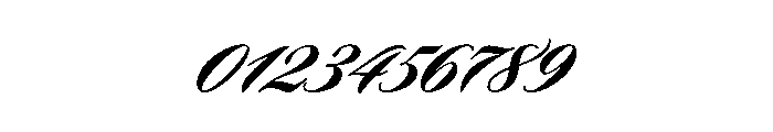 Sloop Script Bold Font OTHER CHARS