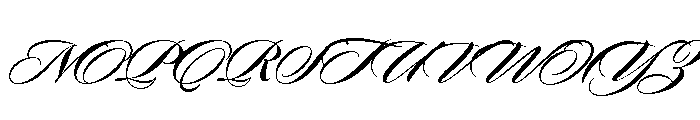 Sloop Script Bold Font UPPERCASE