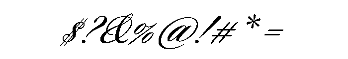 Sloop Script Medium Font OTHER CHARS