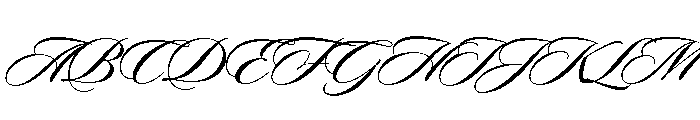 Sloop Script Medium Font UPPERCASE