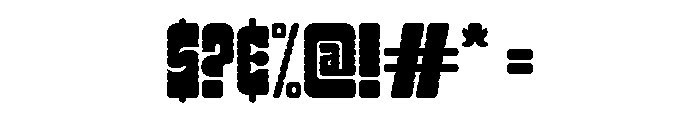 Slotrip Regular Font OTHER CHARS
