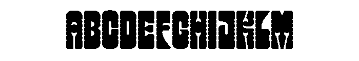 Slotrip Regular Font UPPERCASE