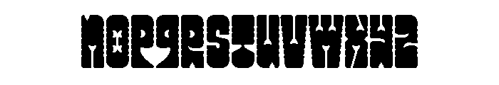 Slotrip Regular Font LOWERCASE