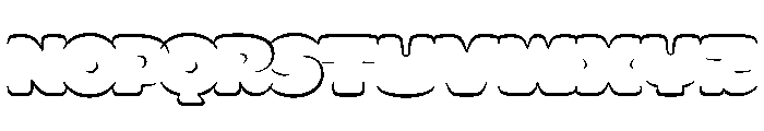 SMOR Regular Font UPPERCASE