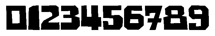 Smashing Bold Font OTHER CHARS