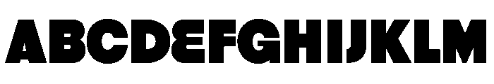 Smashing Heavy Font UPPERCASE
