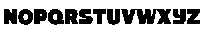 Smashing Heavy Font UPPERCASE