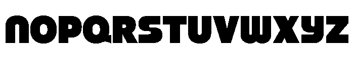 Smashing Heavy Font LOWERCASE